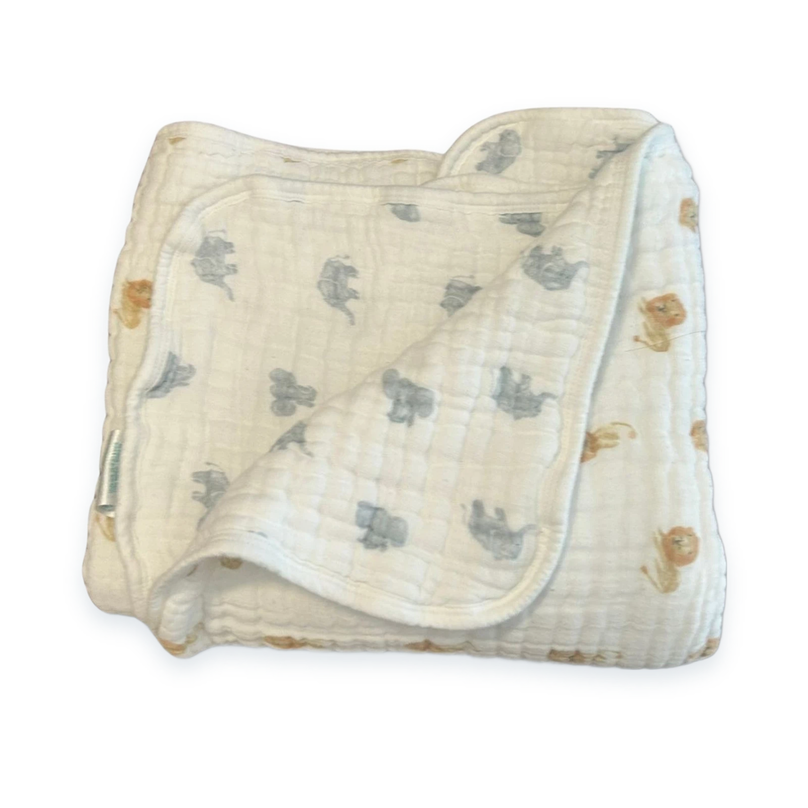 aden + anais Organic Cotton Reversible Muslin Blanket