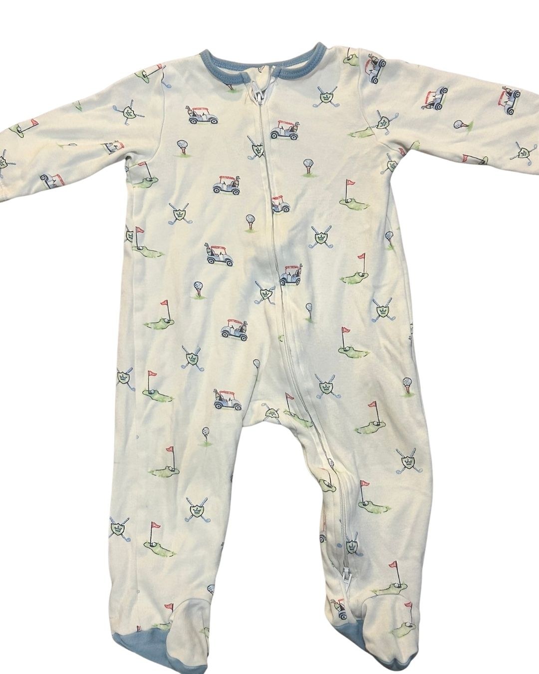 Little Me Golf Footed Sleeper, Size 9M