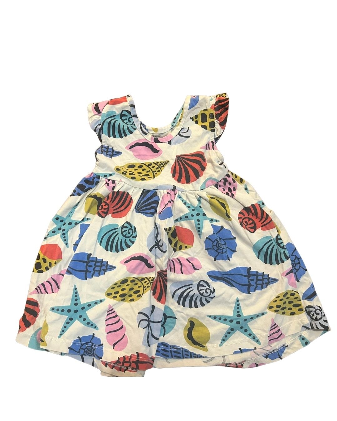 Hanna Andersson Seashell Print Dress, Size 85 cm
