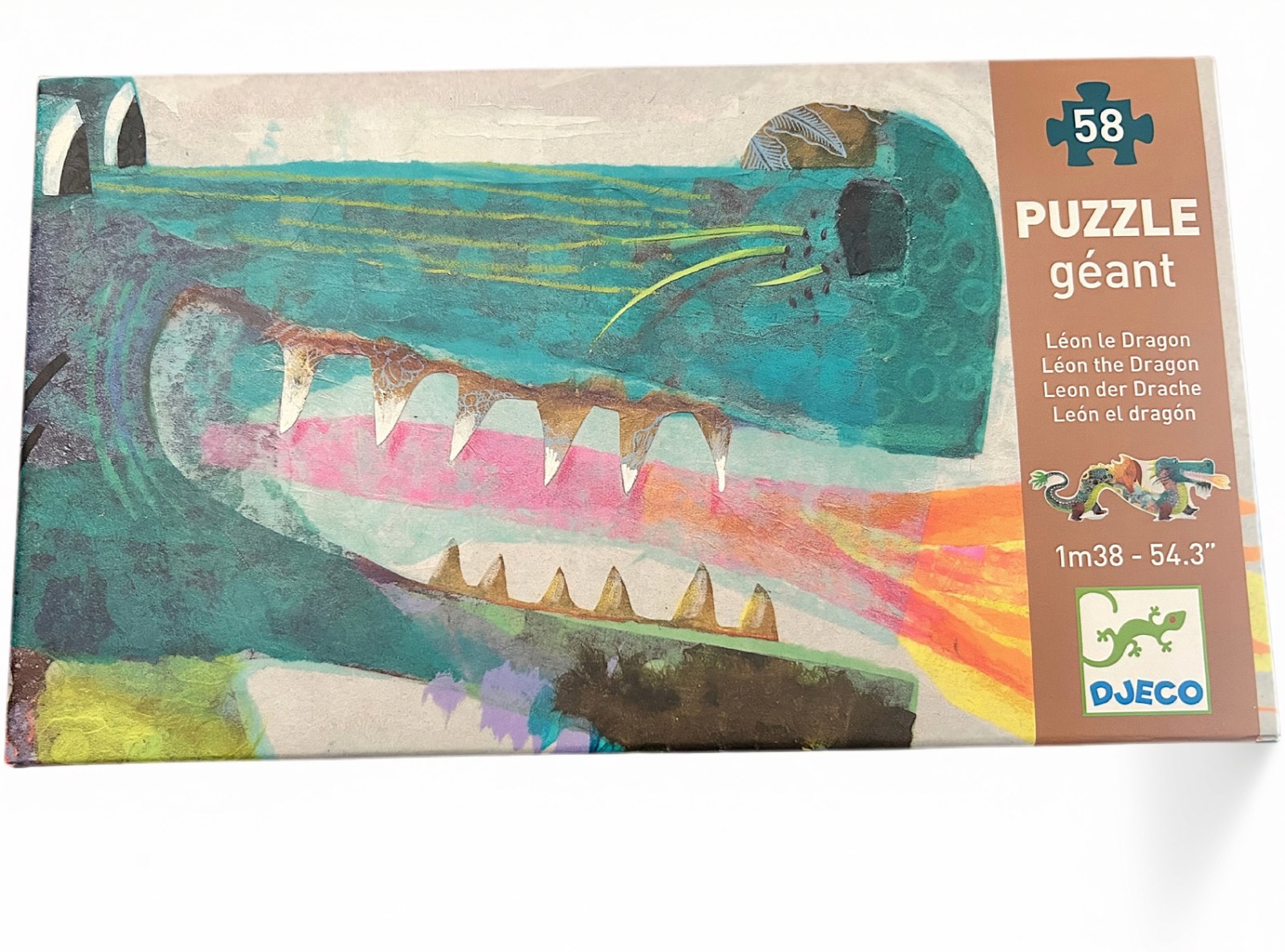Djeco Léon the Dragon Giant Puzzle