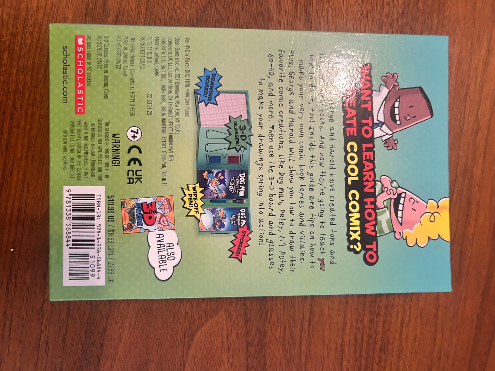 Scholastic Dog Man Guide to Creating Comics in 3-D photo 11
